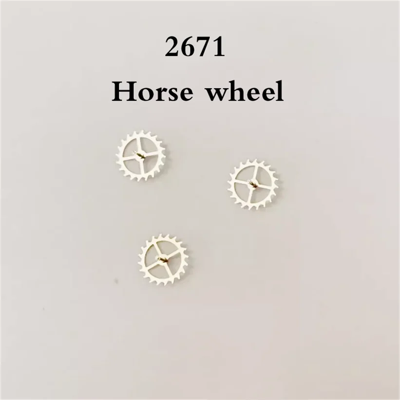 Watch Accessories Original Suitable For Swiss ETA2671 Movement escapement wheel 2671 Horse Wheel Mechanical Movement Parts