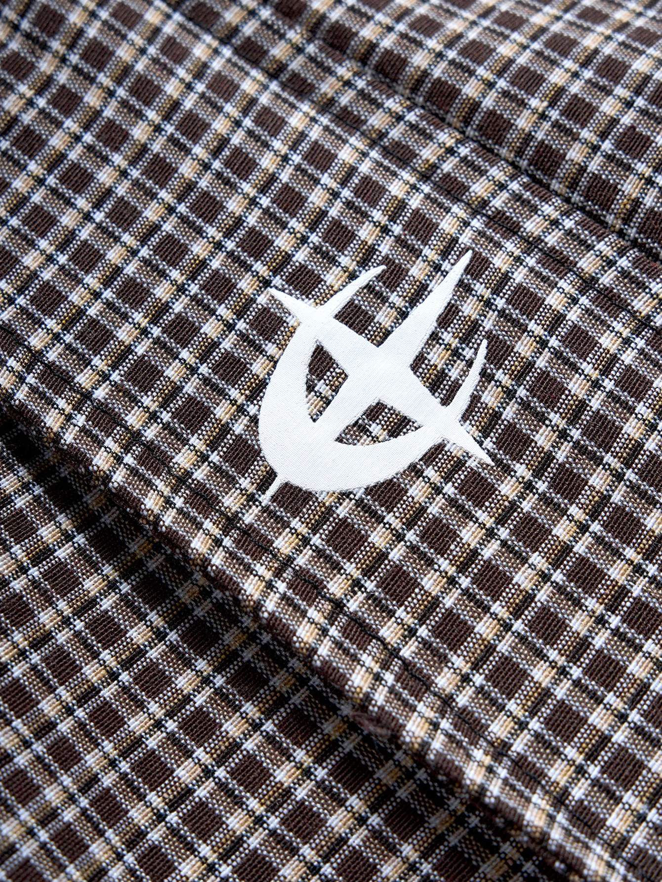 Herren Retro Fein Karierte Kapuzenjacke, Kurzer Loser Funktionsmantel, Diagonale Reißverschlusstaschen, Kordelzug am Saum, Klettverschluss an den Ärmeln, Lässige Herren-Oberteile für den Herbst. – Detail 4