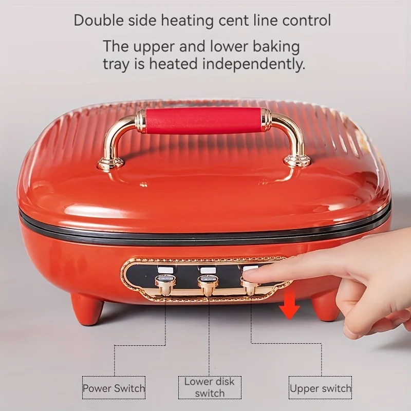 

Electric CookerMulti-Function With Fry, Boil Sauté Modes, Adjustable Heat Settings, Non-Stick Coating Perfect For Home Use전자레인지