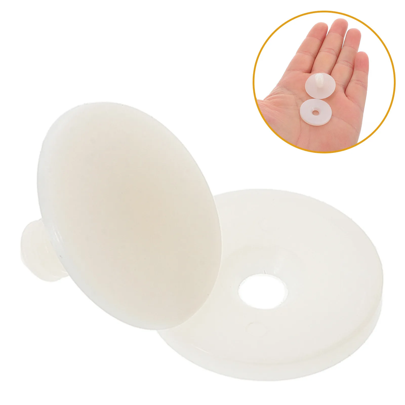 

50Pcs DIY Plastic Joint Washers Movable Joints Craft Accessories Animal Bear Making Supplies Fake Joints Parts