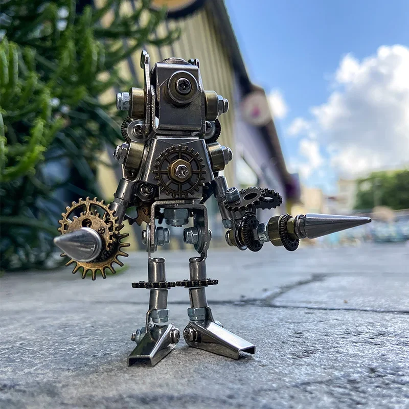 Rompecabezas 3D mecánico Mecha, Kit de MODELO DE MONTAJE Diy, juguete educativo de Metal para adultos, decoración de oficina para estudiantes, regalo de cumpleaños