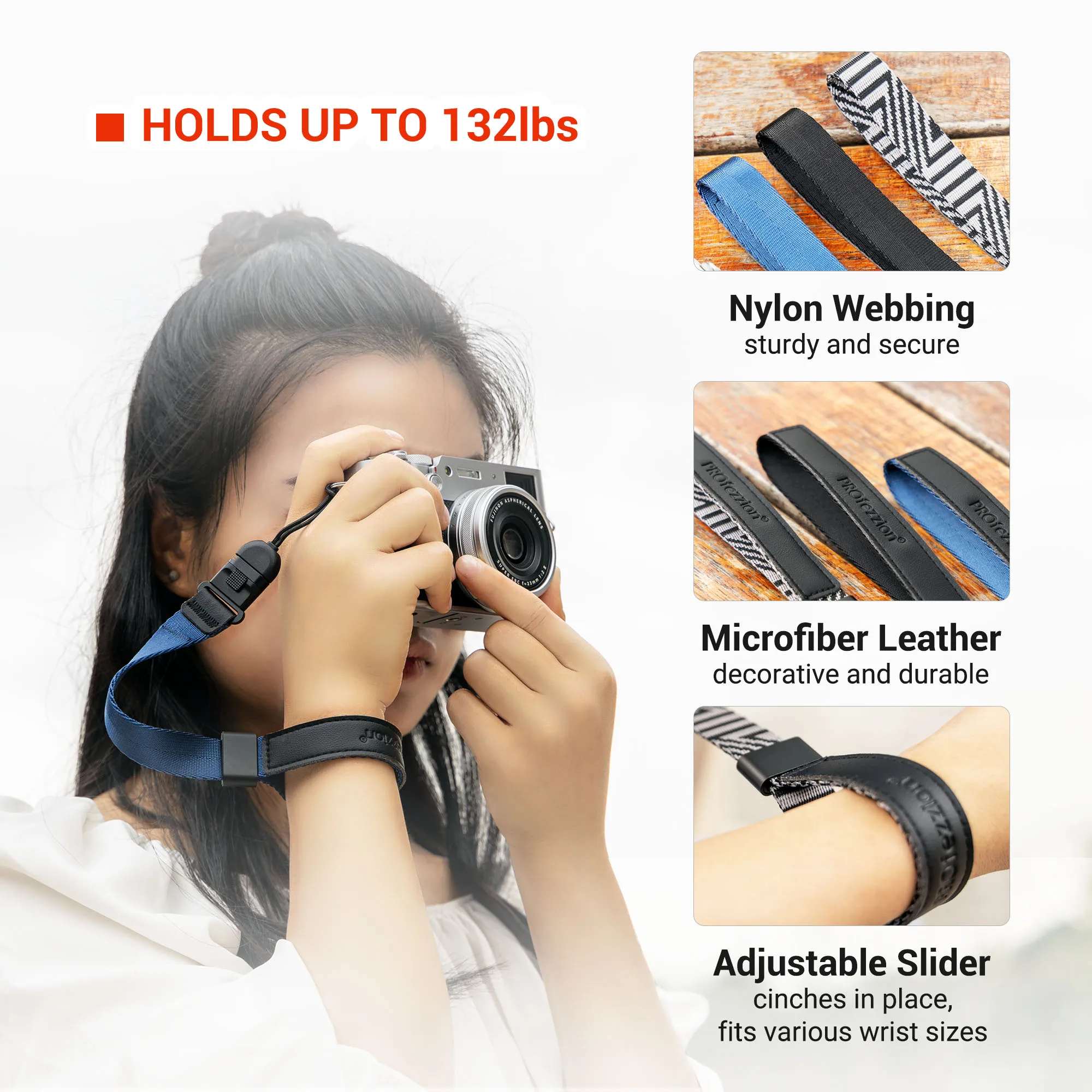 High-End Camera Wrist Strap Touw Hand Strap Quick Release Fotografie Accessoires Voor Canon Nikon Sony Fujifilm Olympus