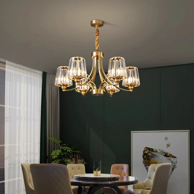 Modern LED Chandeliers para Home Decor, Luzes penduradas, Sala de estar, Sala de jantar, Iluminação interior