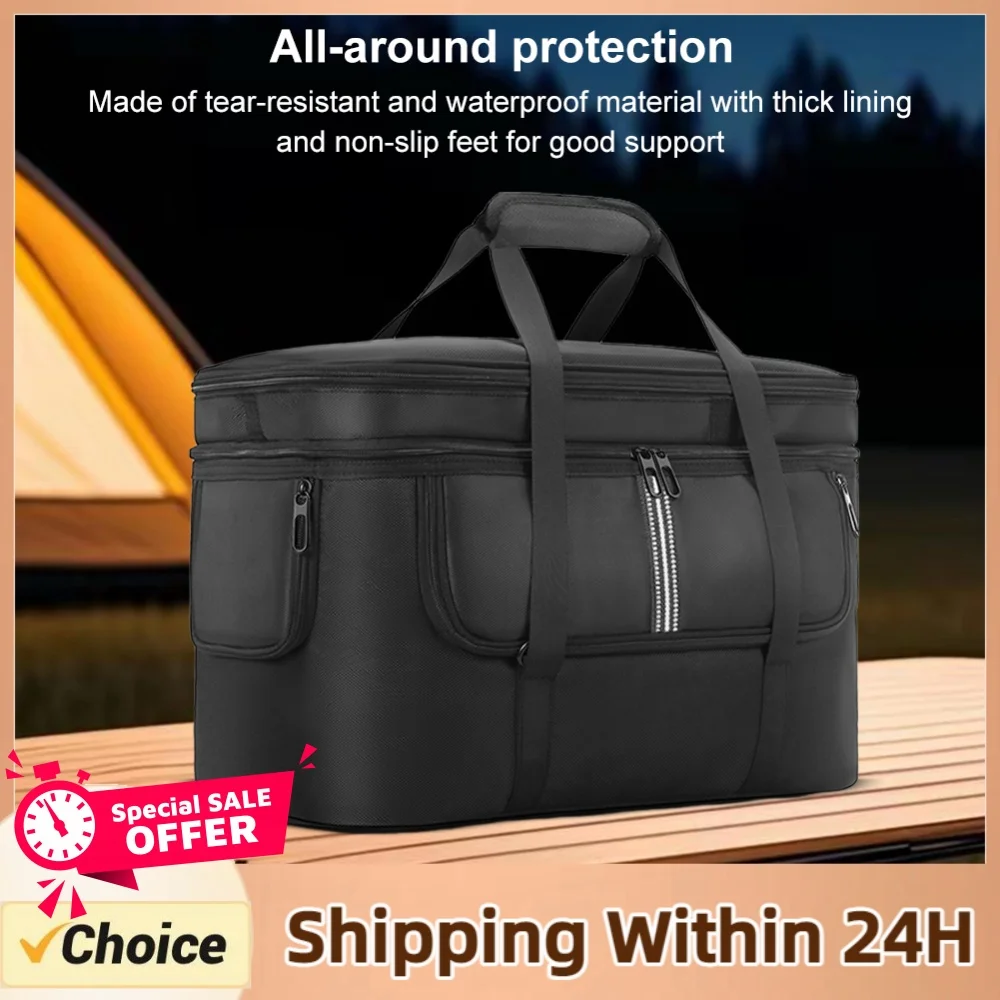 Carrying Case for Power 1000 Portable Power Station Bag Storage Case Protective Case with Shoulder Strap & Handle