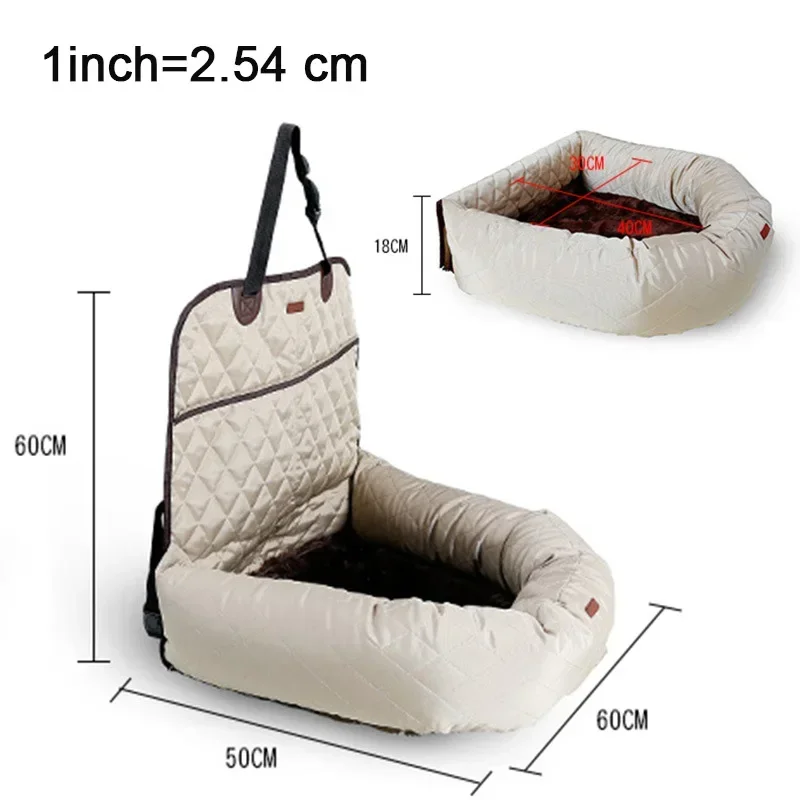 Travel Basket Bag Dog Pad Car Safe 2 1 Carry Waterproof Pet Puppy Seat In Folding Accessories Carrier House