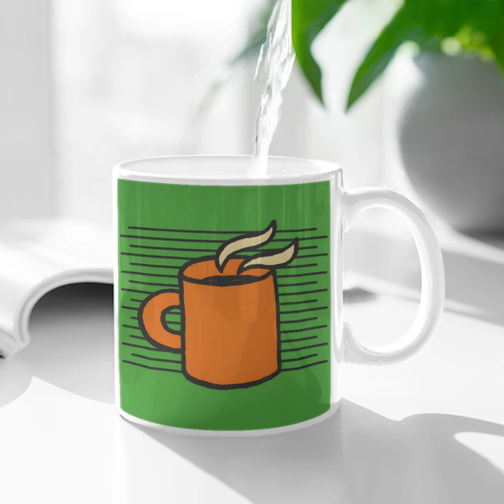

Mug Shot Ceramic Cup Coffee Oatmeal Breakfast Cup Creative Personality Mug
