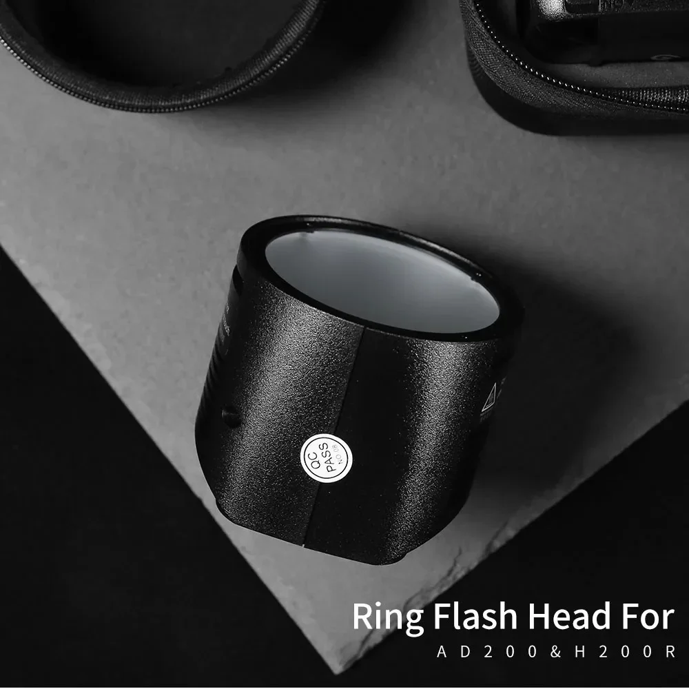 H200R حلقة فلاش رئيس المحمولة دوامة فلاش فصل تمديد رئيس لملحقات التصوير الفوتوغرافي فلاش AD200