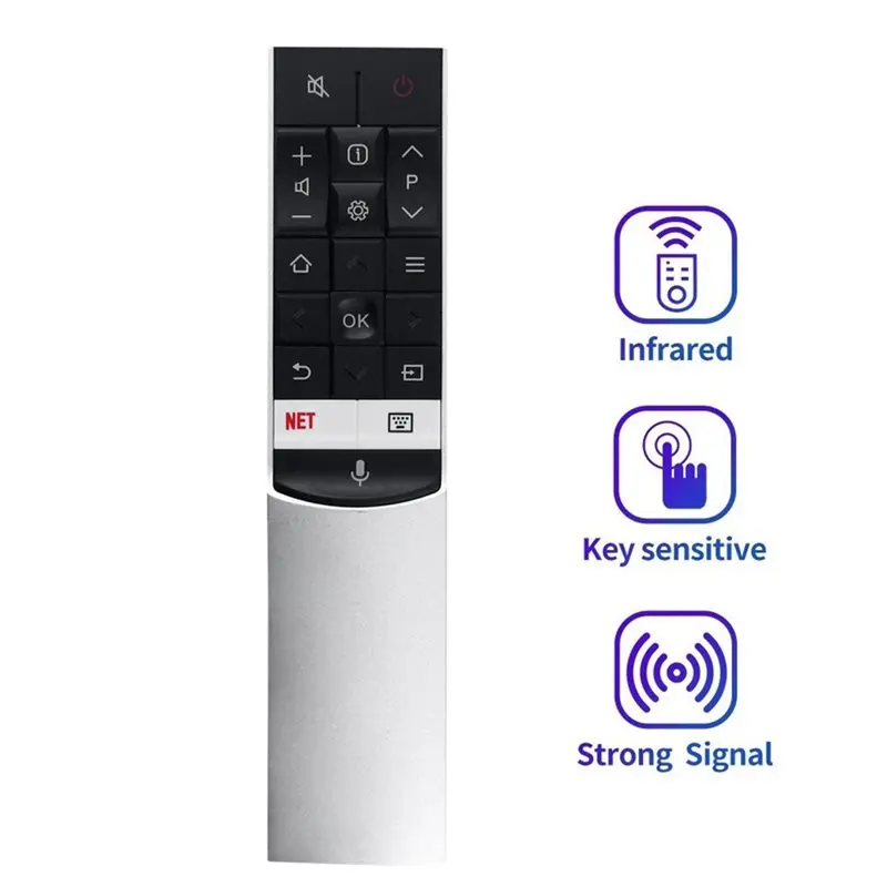 For TCL Smart TV Replacement Remote Control JUR3 Voice Functionality- RC602S Model