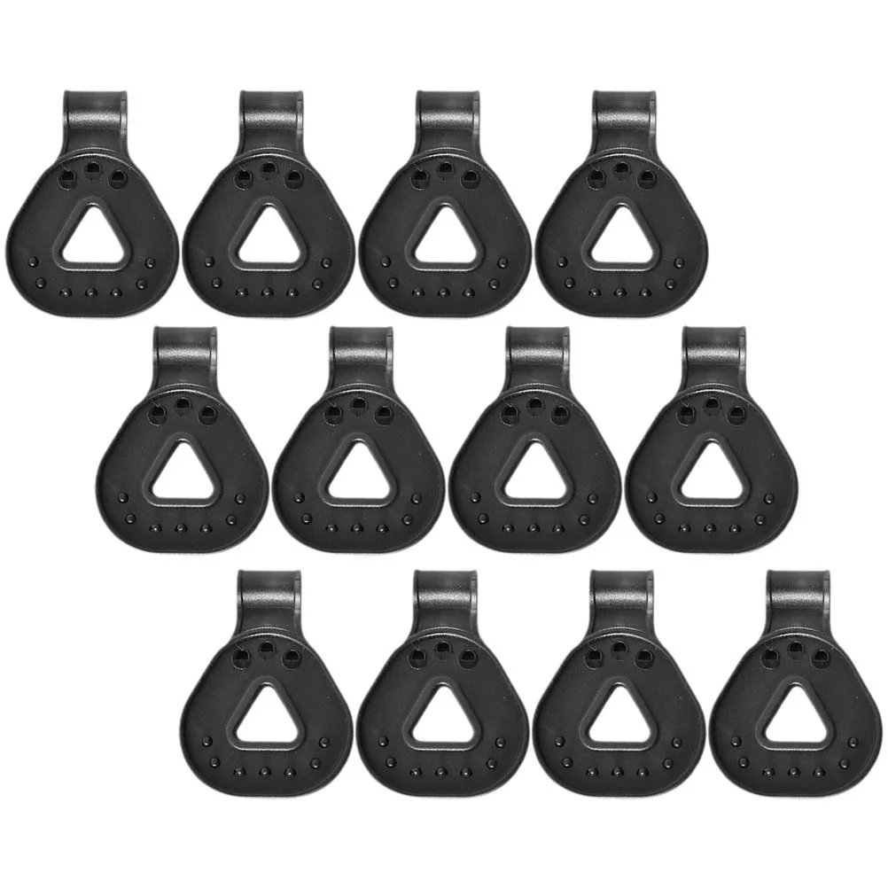 

12 шт. зажимы для ткани для тента, пластиковые легкие сверхмощные зажимы для садовой сетки, солнцезащитный козырек для использования на открытом воздухе в теплице