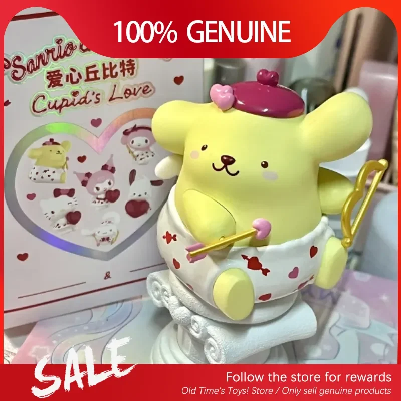 Genuine Sanrio Love Cupid Love Limited Series Blind Box Cute Doll Desktop Ornamen Anime Figure Desktop Ornamen Surprise Gifts