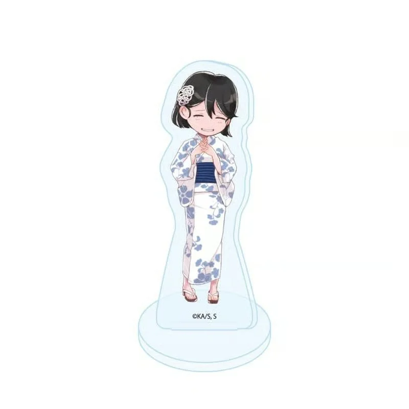 Anime You and I Are Polar Opposites Summer Festival Ver Miyu Suzuki Yusuke Tani Q-Style Acrylic Stand Model Plate Keychains