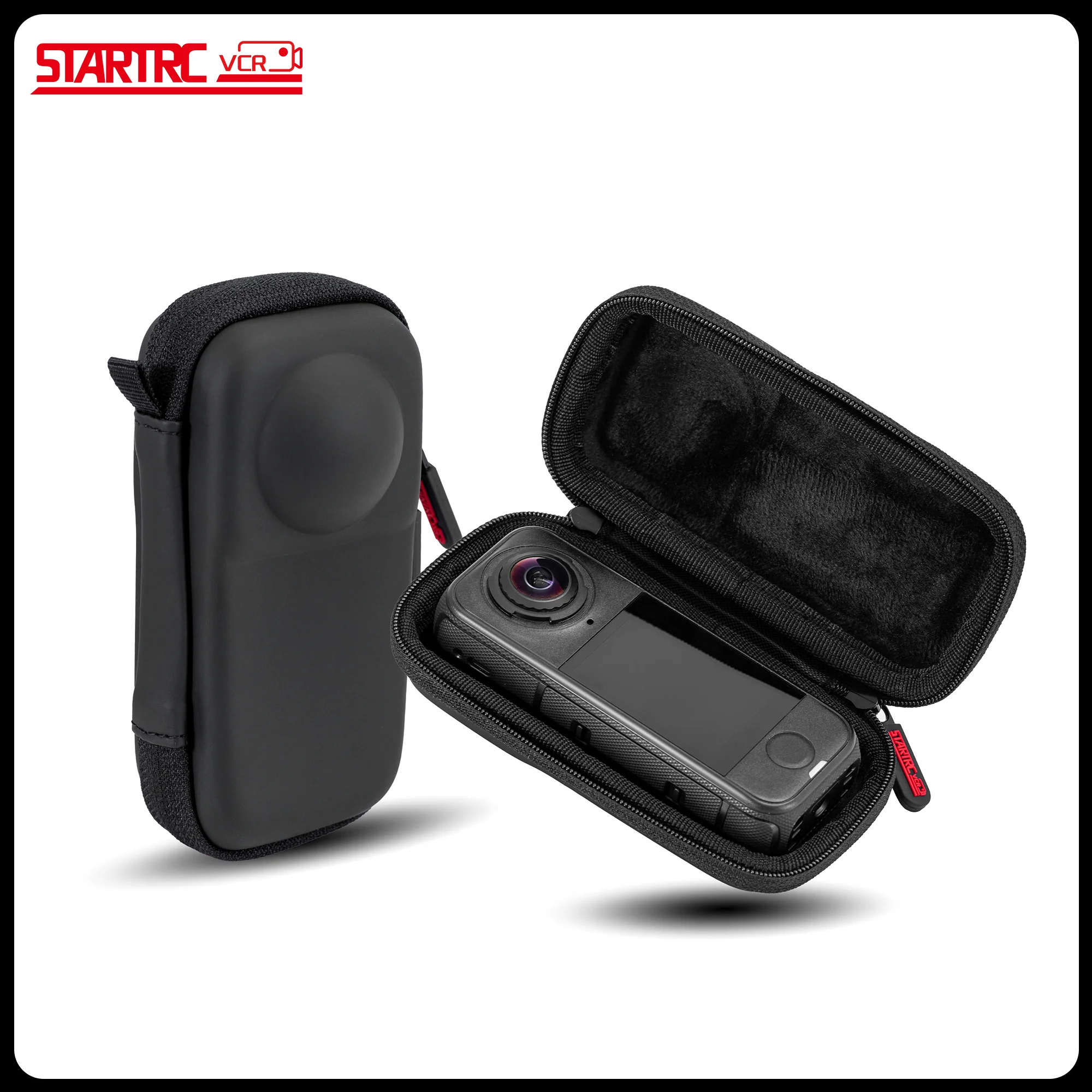 

Carrying Case for Insta360 X4 Air (for Original Lens Cap) Storage Bag Travel Protective Cover Hard Shell with Carabiner