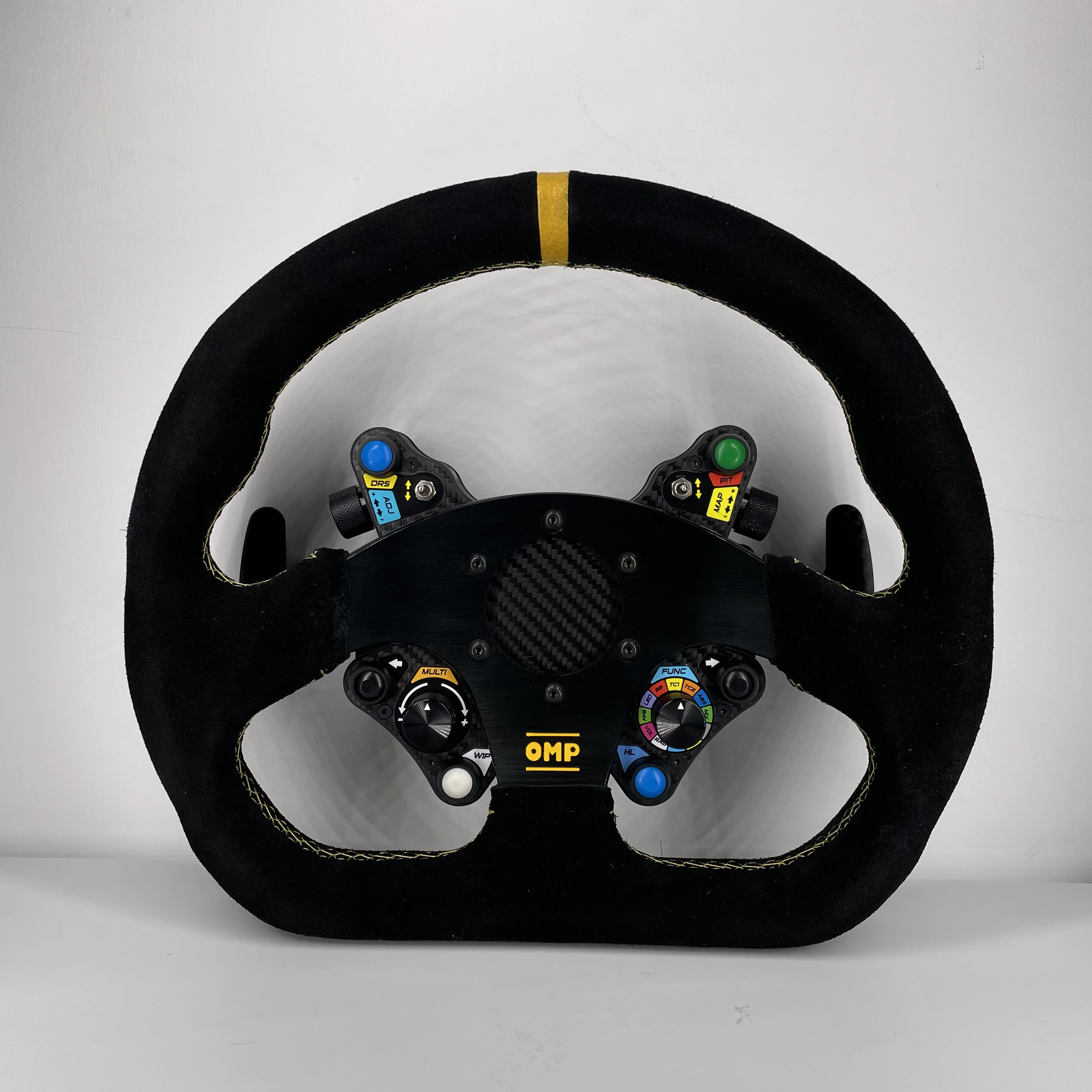 Simracing Steering Wheel for PC Control Button Racing HUB Instrument Paddle Shifter for Logitech G29 G27 Thrustmaster T300 T500