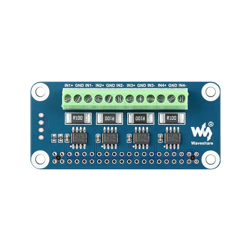 Raspberry Pi 4 Current/Voltage/Power Consumption Monitoring Module 4-channel I2C/SMBus Interface