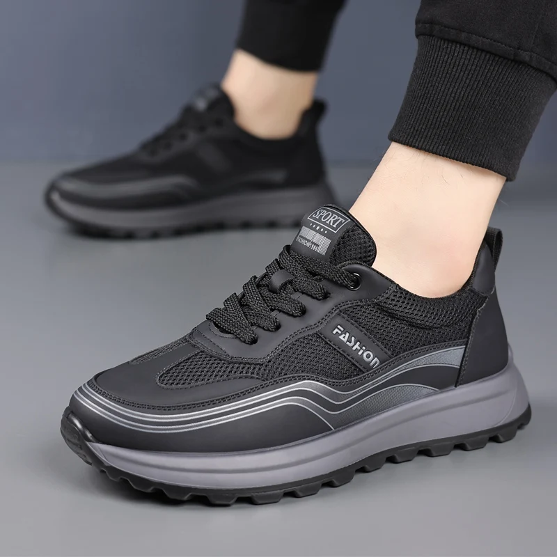 

Новые мужские повседневные кроссовки, стильные осенне-зимние легкие удобные модные повседневные кроссовки для мужчин, спортивная обувь