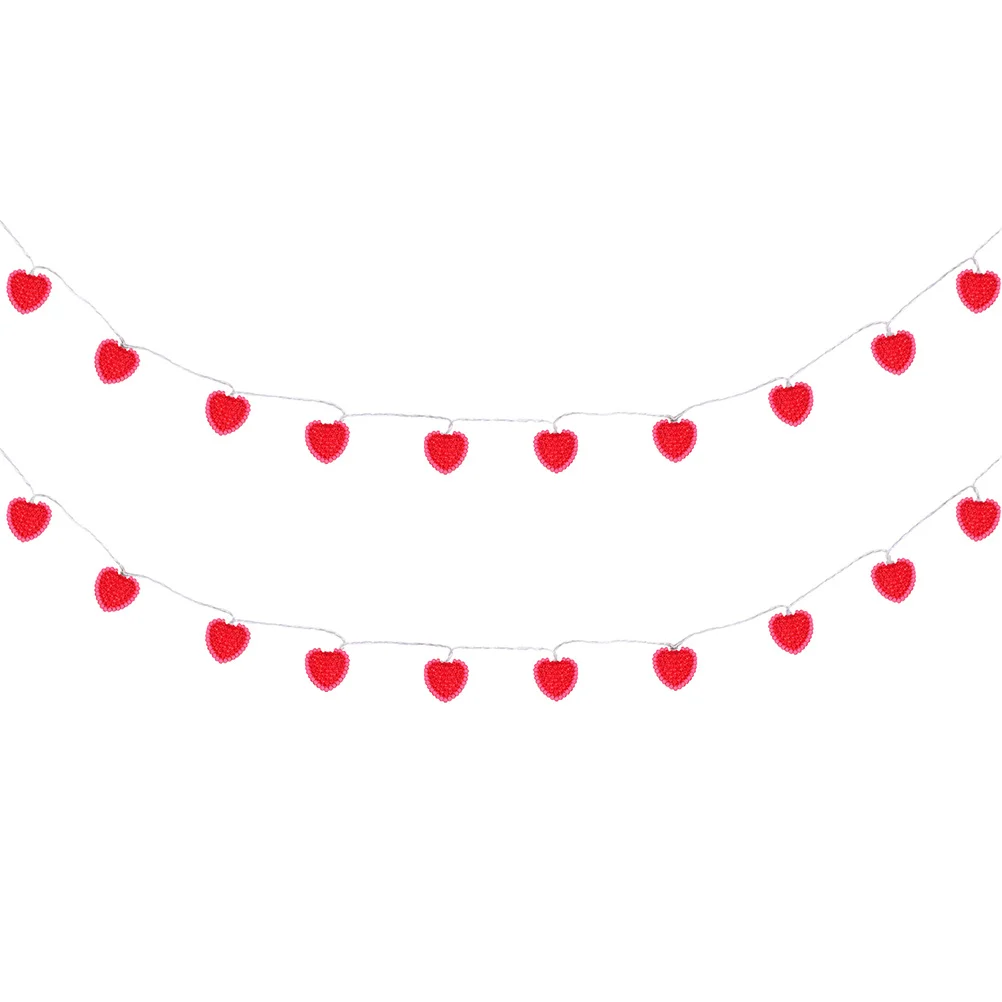 

Chandelier String Decoration Plastic Valentine's Day Decorative Lights