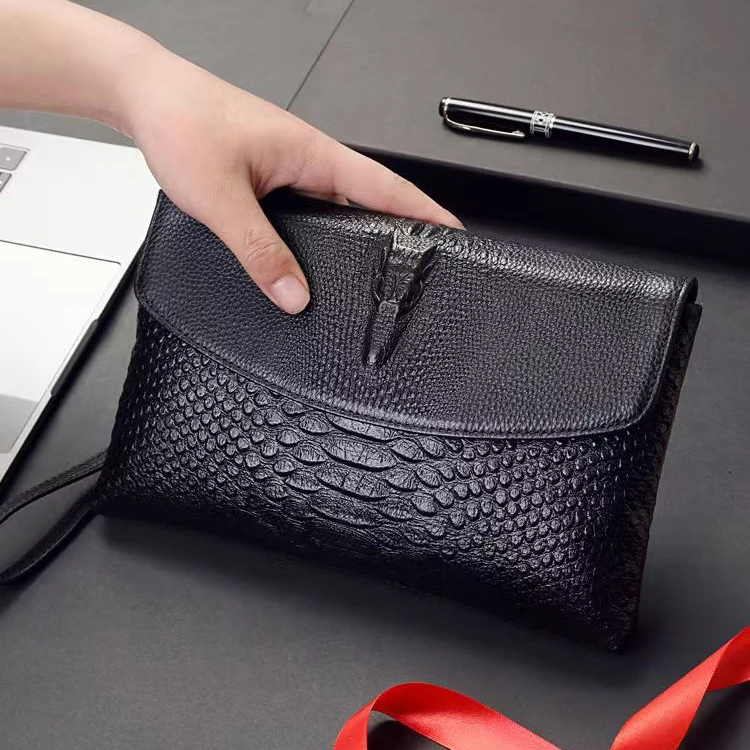 

2026, новые модные деловые мужские длинные клатчи, кошелек высокого качества из натуральной кожи, мужские кошельки из натуральной кожи, клатч