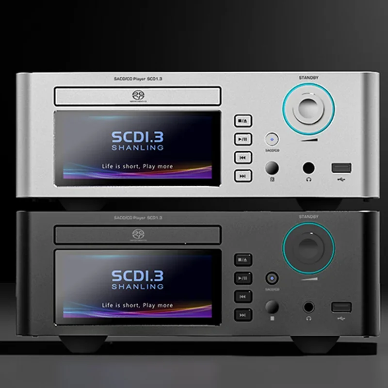 

TLF SHANLING SCD1.3 SACD CD Player Hi-Res Audio Sanyo HD870 ME1389EE System AK4499EX AK4191 DAC Chips BT LDAC PCM768 DSD512