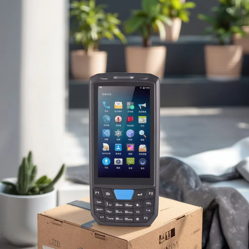 Honeywell N6703 Rugged Handheld Android PDA with Touch Screen 2D Barcode Scanner QR Code Reader Terminal And Charging Cradle