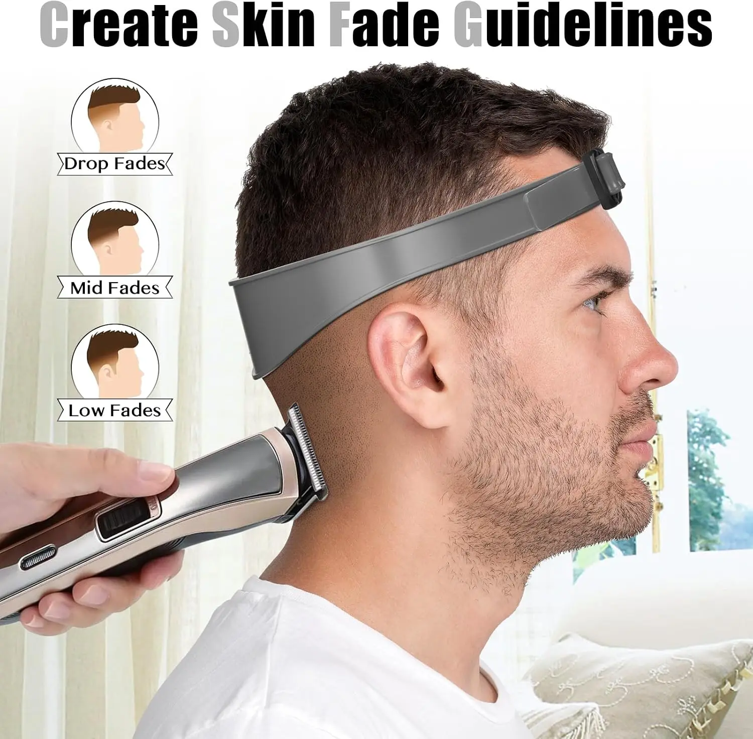 Hair Trimming Guide Band for Barbering