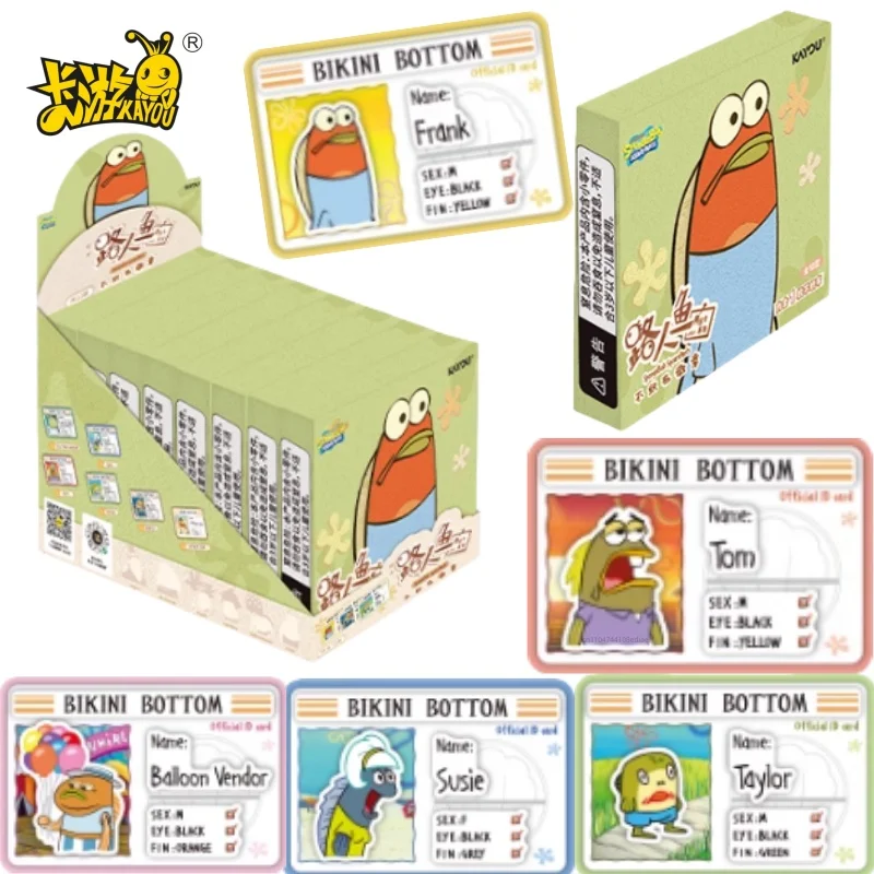 

KAYOU натуральная губка Боб квадратные штаны Beachcomber Road Русалка серии удостоверений личности нетканый значок анимация периферийные устройства праздничные подарки