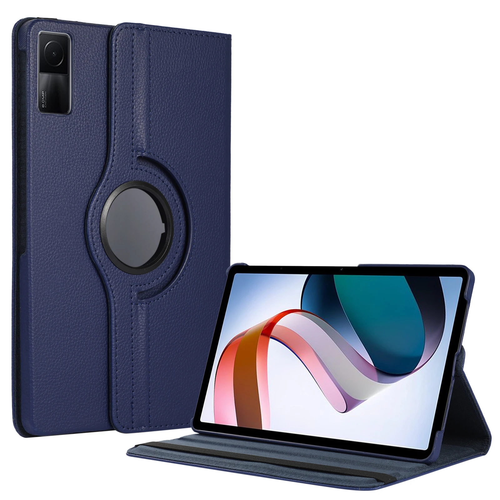 PUTPDB 360 Grad drehbare Hülle für Xiaomi RedMi Pad SE 11"8,7"10,61"12,1 PU-Leder Tablet-Abdeckung Mipad 5 6 11 6S Pro 12,4 Ständerhalter 9