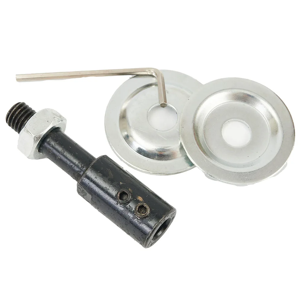

8Pcs Mar28 Steel Spindle Adapter For Grinding Polishing Shaft Motor Bench Grinder 8x12x62mm Power Tool Accessories