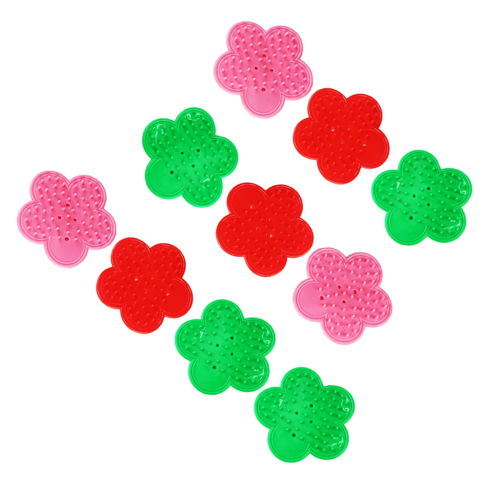 

10pcs Plastic Flower Strippers Flexible Garden Tool Easy to Use Clean Remove Leaves Perfect for Flowers DIY Pliers