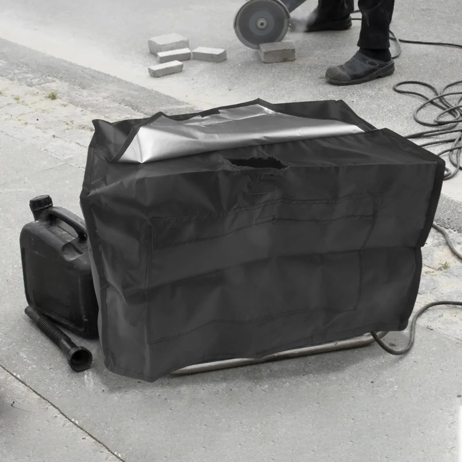 Outdoor Power Generator Cover Yard Power Generation 52*29*41cm Generator Portable Generator Storage For Outdoor Use