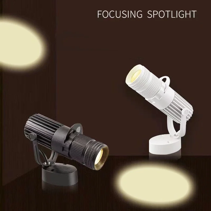 

LED Spotlight Projector Track Light Company Restaurant Store Wedding Bar Background Wall Lighting Track Ligh AC110V220V 30W 40W