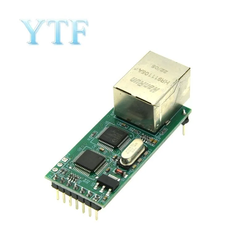 RS232 Serial to Ethernet Module Tcp Ip UDP Network Converter Module TTL Lan Module with RJ45 Port