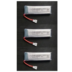 3PCS Battery 3.7V 500mAh Lipo Battery Original for JJRC H37 RC Drone Mini Quadcopter Replacement Accessory