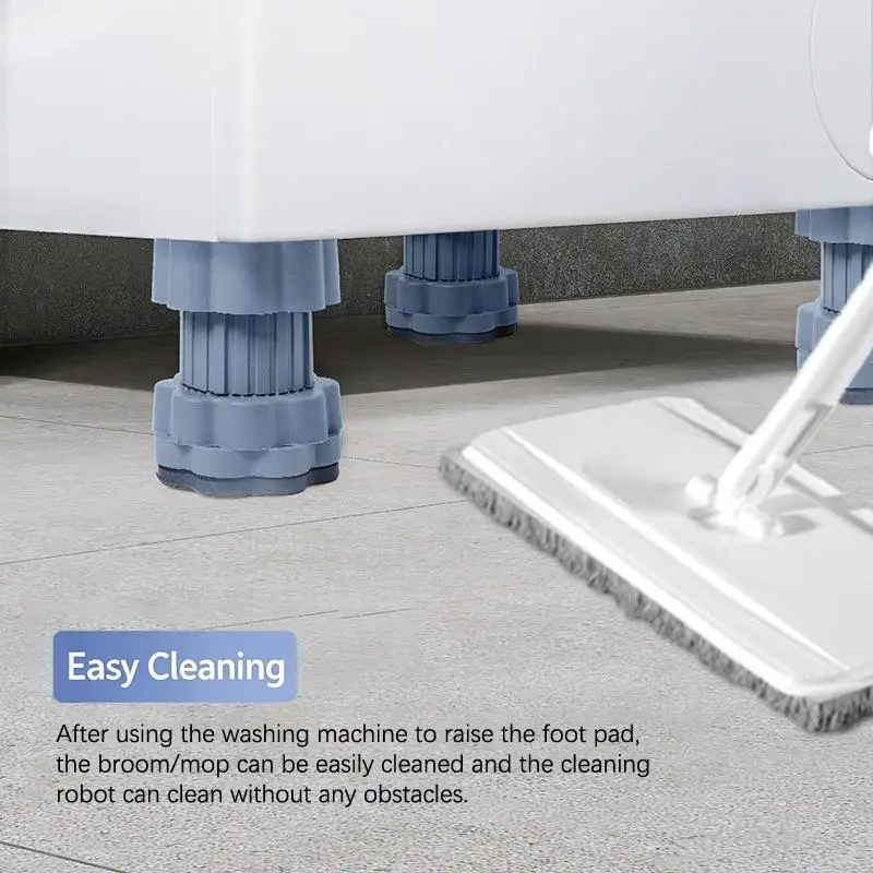HOT!Multi-Functional Washing Machine Shockproof Pad Adjustable Anti-Slip Anti Vibration Mat Universal Furniture Foot Pad