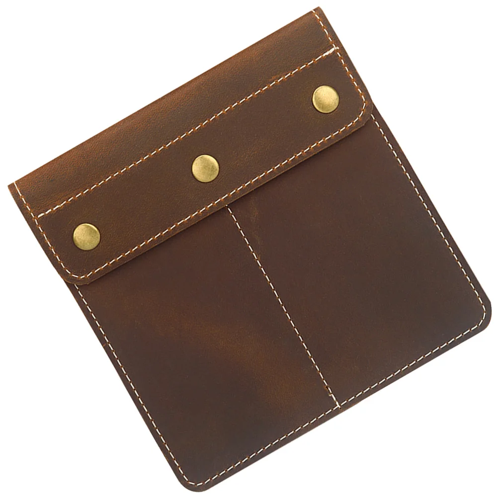 

Premium Horsehide Storage Bag Lightweight Portable Watch Organizer For Travel Business Watch Protective Pouch Holder