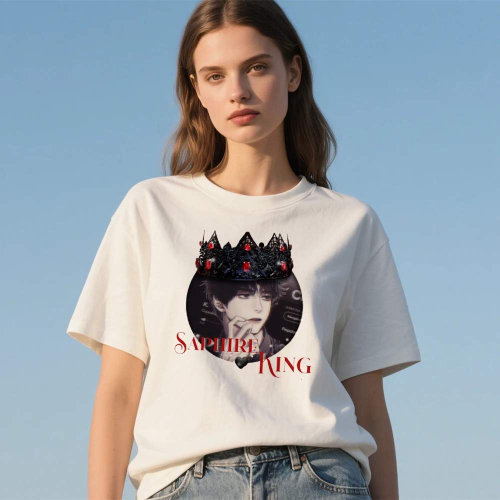 

Love and Deepspace Woman Printed T-shirt 3D Love Interaction Game Cartoon High Quality Cotton Shirts Fashion Casual Short-sleev