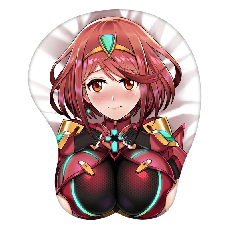 

Homura 3D коврик для мышки с Аниме Коврик для мыши силиконовый сексуальный креативный игровой коврик подарок