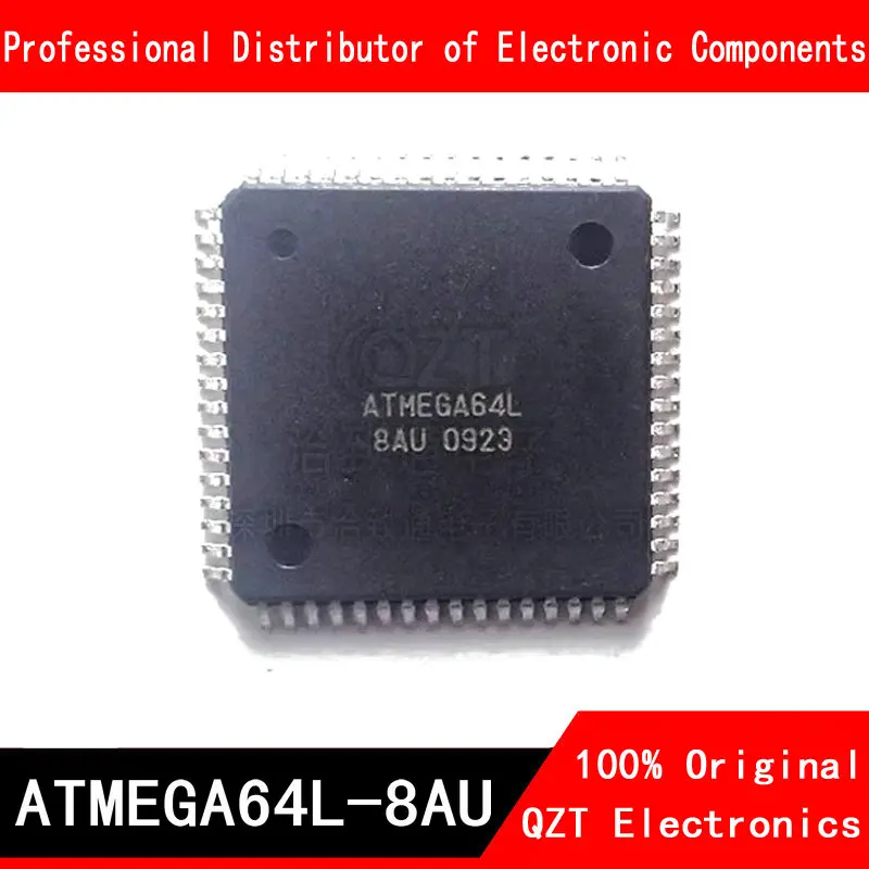 10pcs/lot ATMEGA64L-8AU QFP ATMEGA64L ATMEGA64L-8 QFP-64 new original In Stock