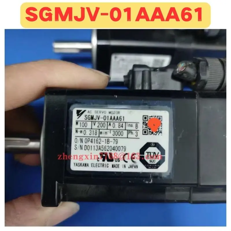 Used Servo Motor SGMJV-01AAA61 SGMJV 01AAA61 Normal Function Tested OK
