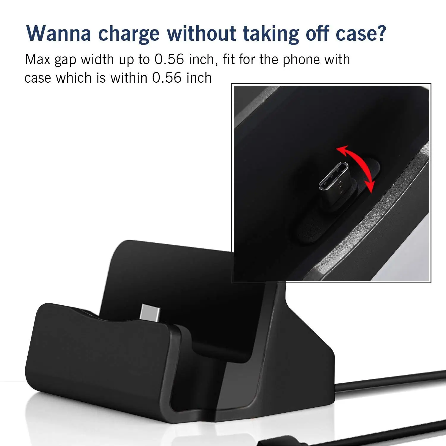 For Iphone XR 12 mini 7 6 USB Cable Data Charger Dock Stand Station Charging for Samsung Xiaomi Huawei Android Mciro/Type C/IOS
