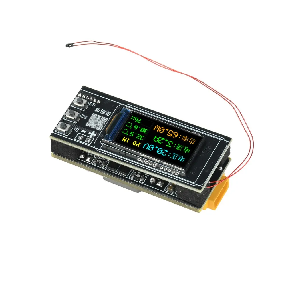 IP2366 Boost Buck Charge Discharge Board 140W With/No 0.96'' TFT Screen 2-6S Li-ion Charging Board Support PPS PD SCP FCP QC AFC