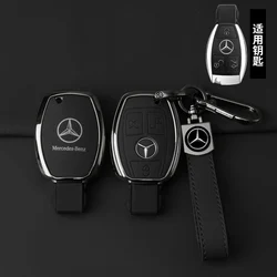 2/3 Buttons Remote Smart Car Key Case Cover For Mercedes Benz A B C E S Class C200 C300 E350 E260L W205 CLA CLS GLA GLC GLE GLS