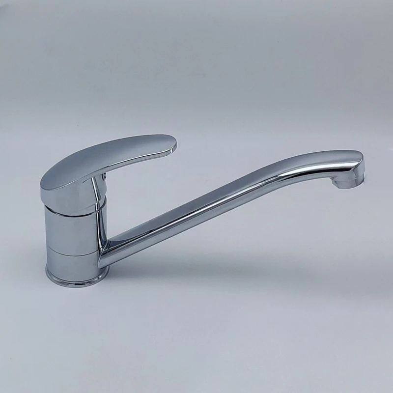 

Кухонный смеситель для раковины с горячей и холодной водой, однорычажный, с длинным изливом, в форме подковы