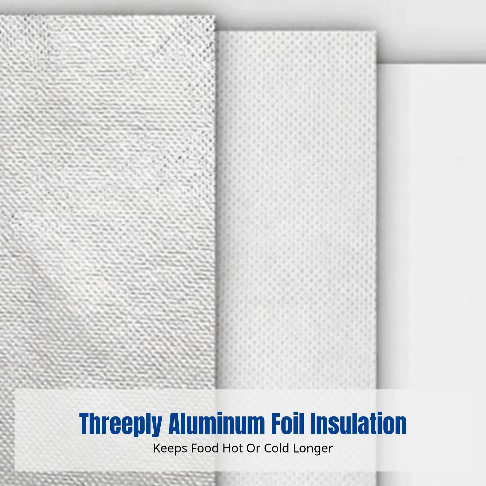 

Automatic Lid Thermal Bag, Aluminum Foil, Waterproof Non-Woven Tote, Thickened Hot & Cold Retention, Food Delivery Packaging