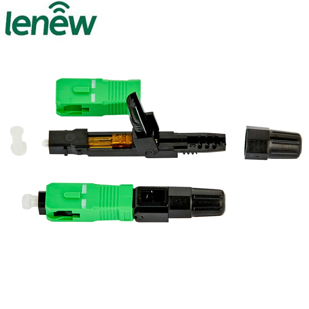 Быстродействующий оптоволоконный разъем FTTH для телекоммуникаций