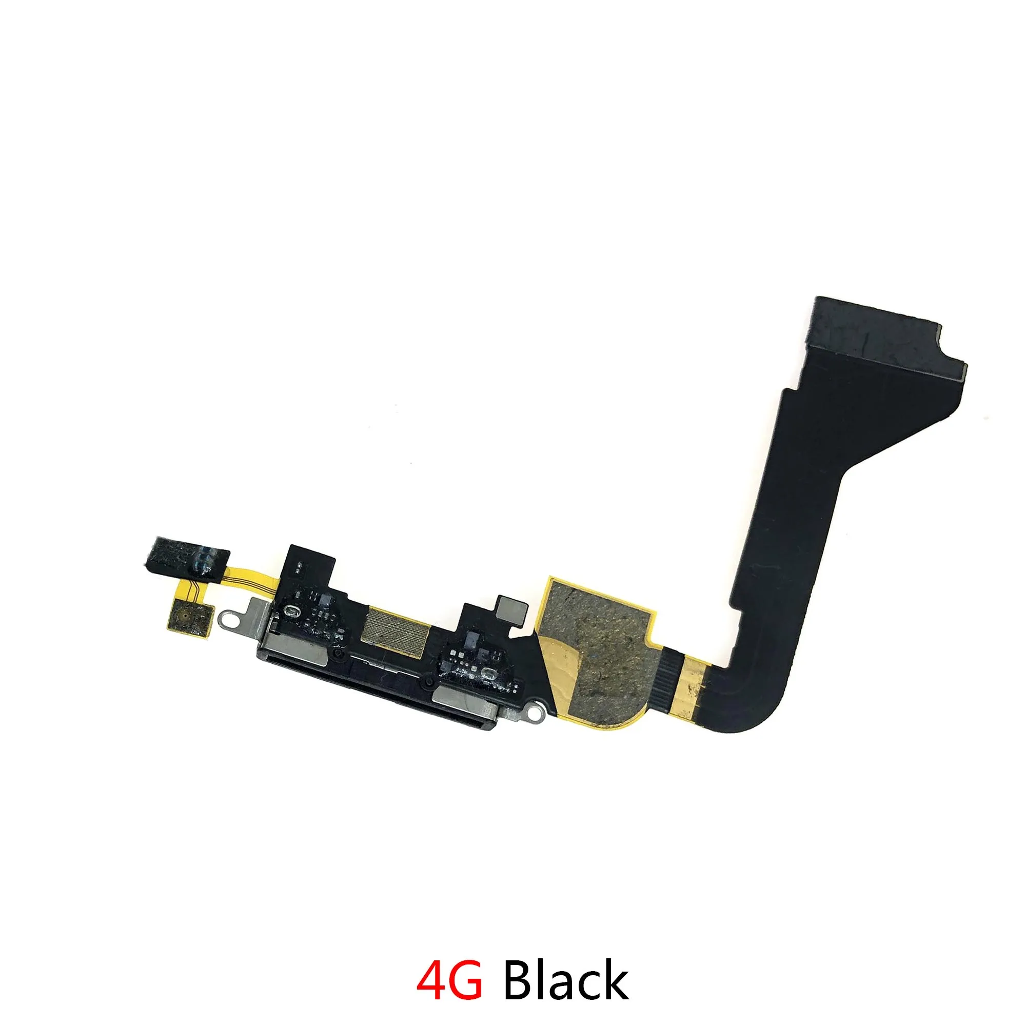 For iPhone 4 4S MaxCharger Charging USB Port Dock Connector Flex Cable With Microphone And Headphone Audio Jack