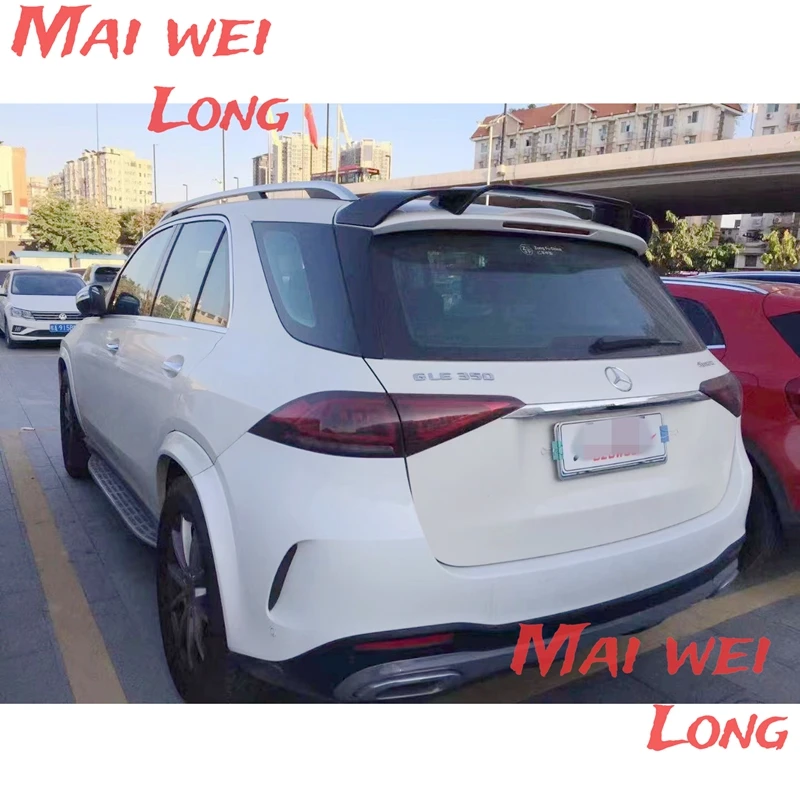 

2019-IN for Mercedes-Benz GLE grade ML-class W167 B style spoiler carbon fiber modified roof spoiler