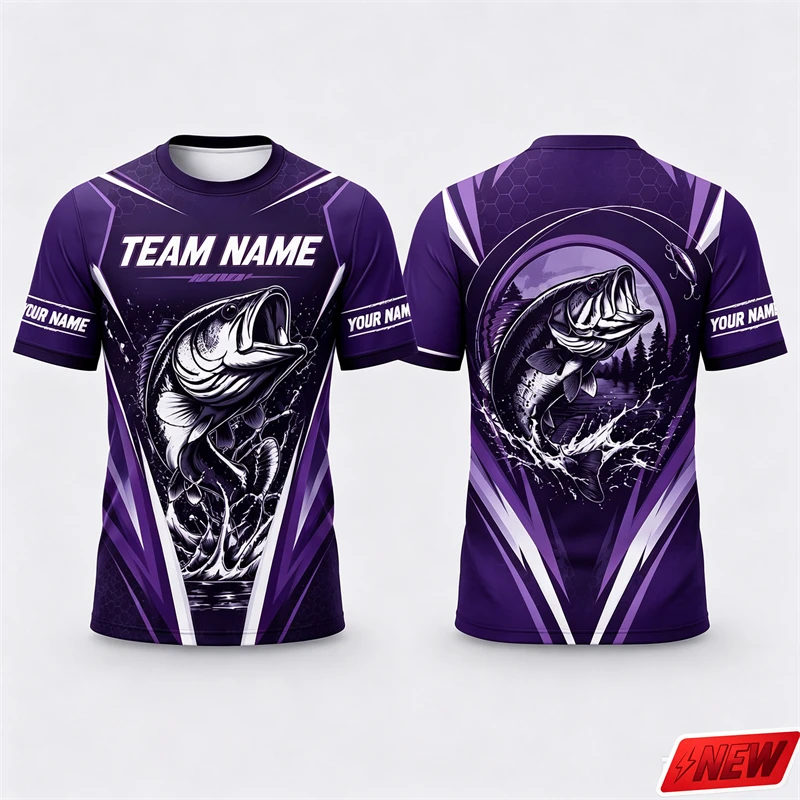 Custom Name Team Fishing Jerse - Outdoor Sport Name review and price