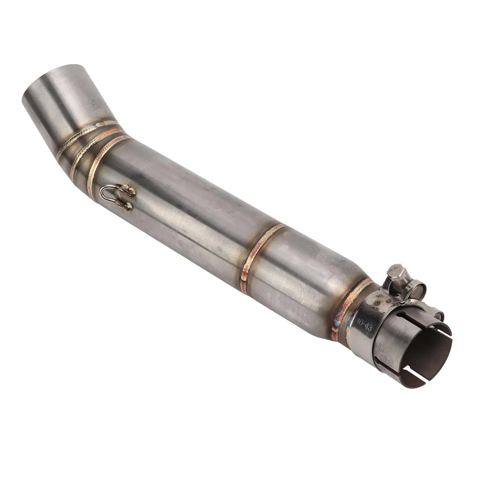 أنبوب عادم الارتباط الأوسط أنبوب متوسط مضاد للتشوه لملحقات الدراجة النارية