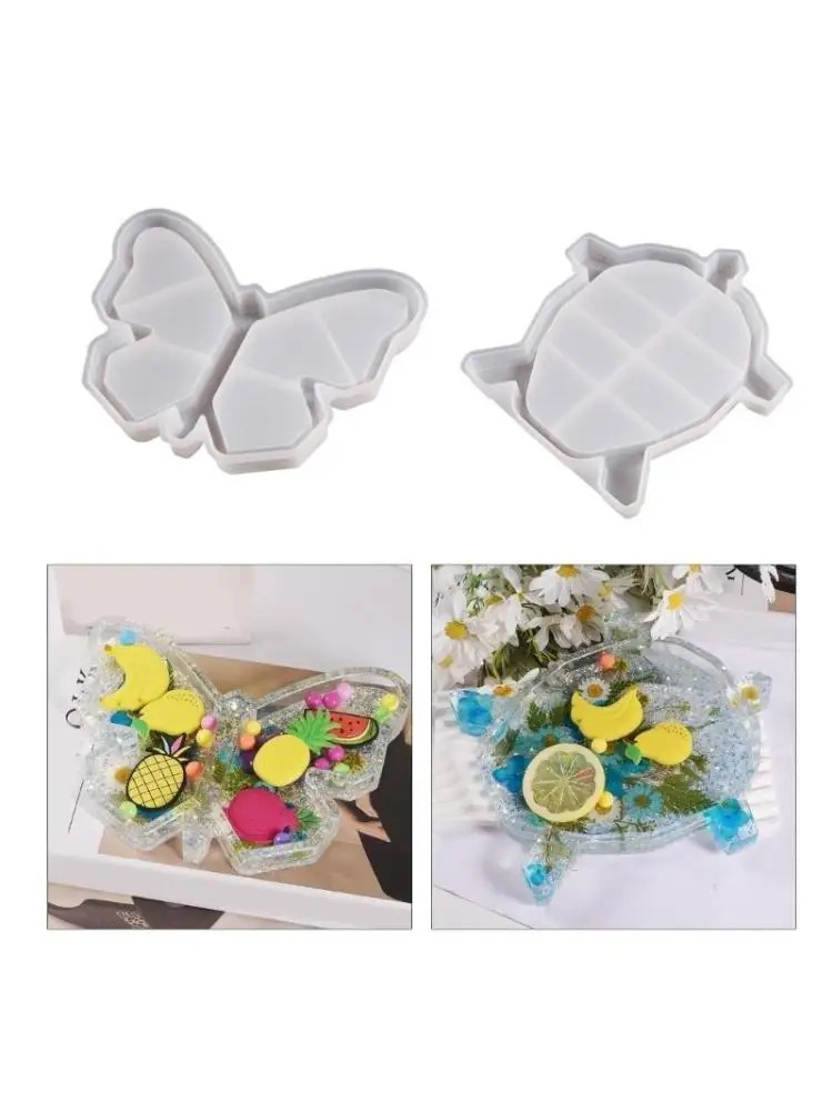 Resin Mold Casting Craft Butterfly- Storage Box Mold for Jewelry Storage