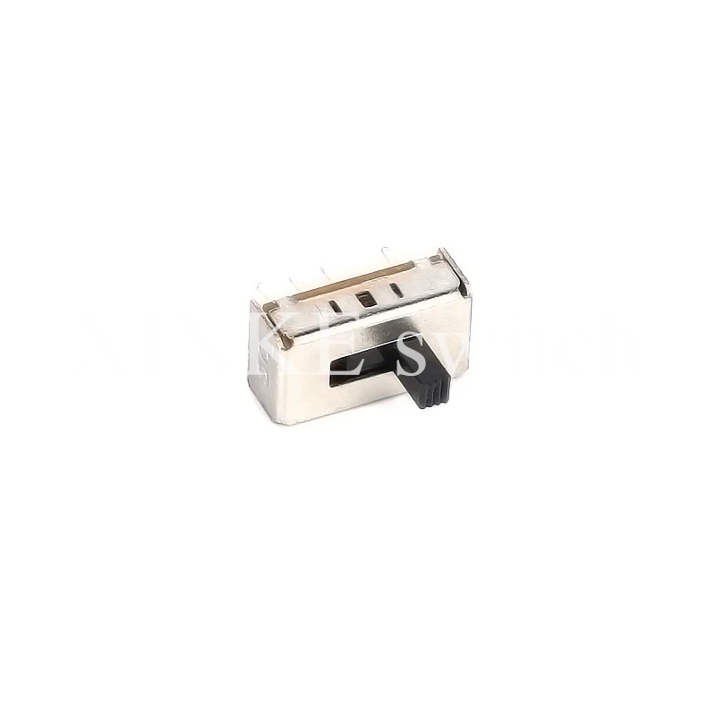 10PCS SS23D07 8 PINS 3 Position 2P3T Toggle Switch Double Vertical Sliding Switch Handle Length 5MM Bracket